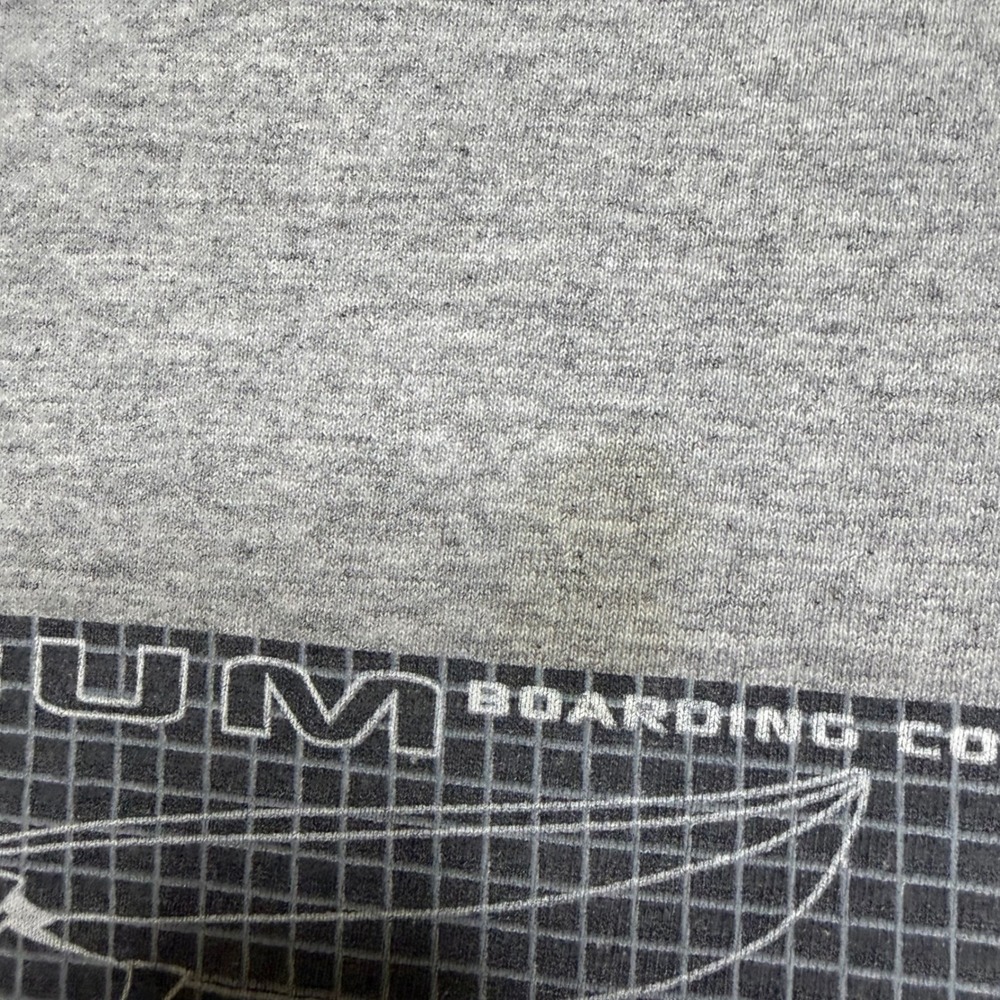 B.U.M. Equipment T-Shirt Mens XL Grey Boarding Co Graphic Vintage Y2K Skate Tee - Picture 10 of 11